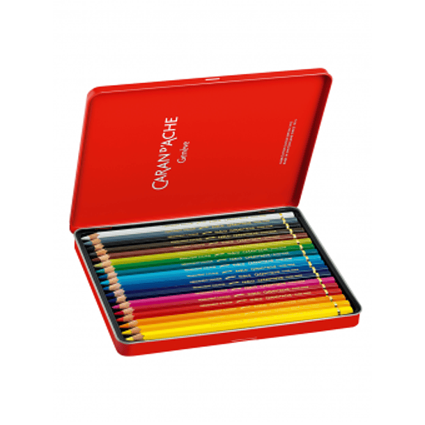 Lápices de Colores Pablo Caran D Ache Set 18 2