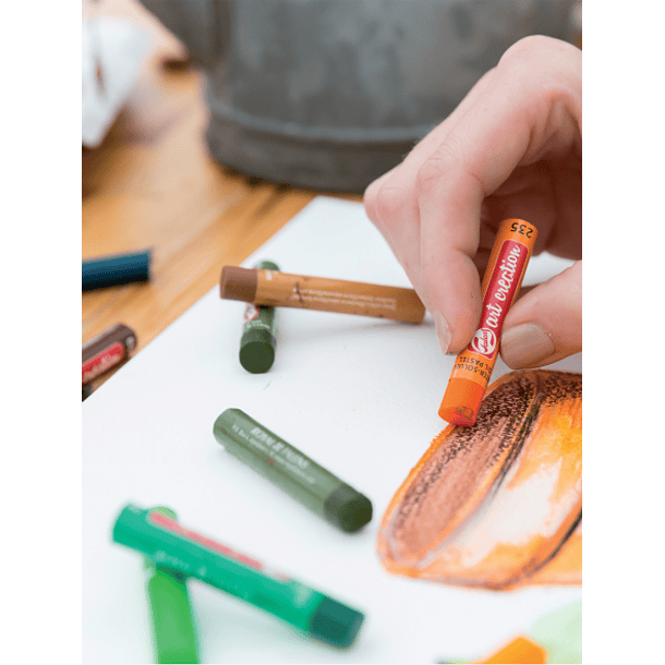 Barras Pasteles al Óleo Solubles al Agua Art Creation 12 Colores 6