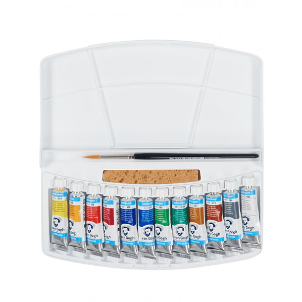 Acuarela en Tubos Van Gogh Set 12 