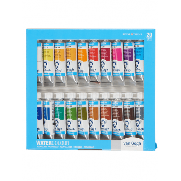 Acuarela en Tubos Van Gogh Set 20 