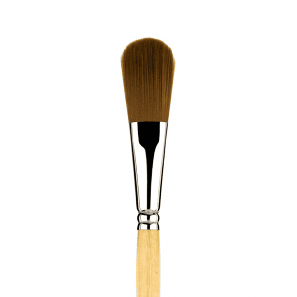 Pincel Acuarela y Acrílico Snap Princeton Sintético Dorado - Oval Wash 3/4'' 