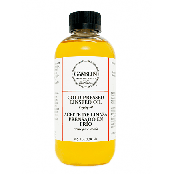 Aceite de Linaza Prensado En Frío Gamblin 8.5oz 