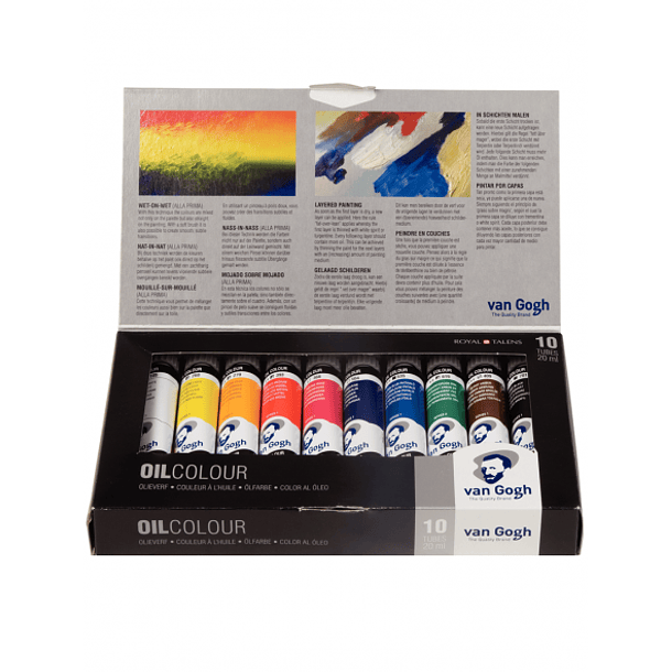 Óleo Van Gogh Estuche 10 Colores 20ml 
