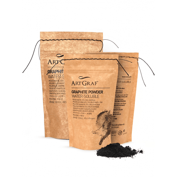 Grafito En Polvo Acuarelable ArtGraf Viarco 100gr 