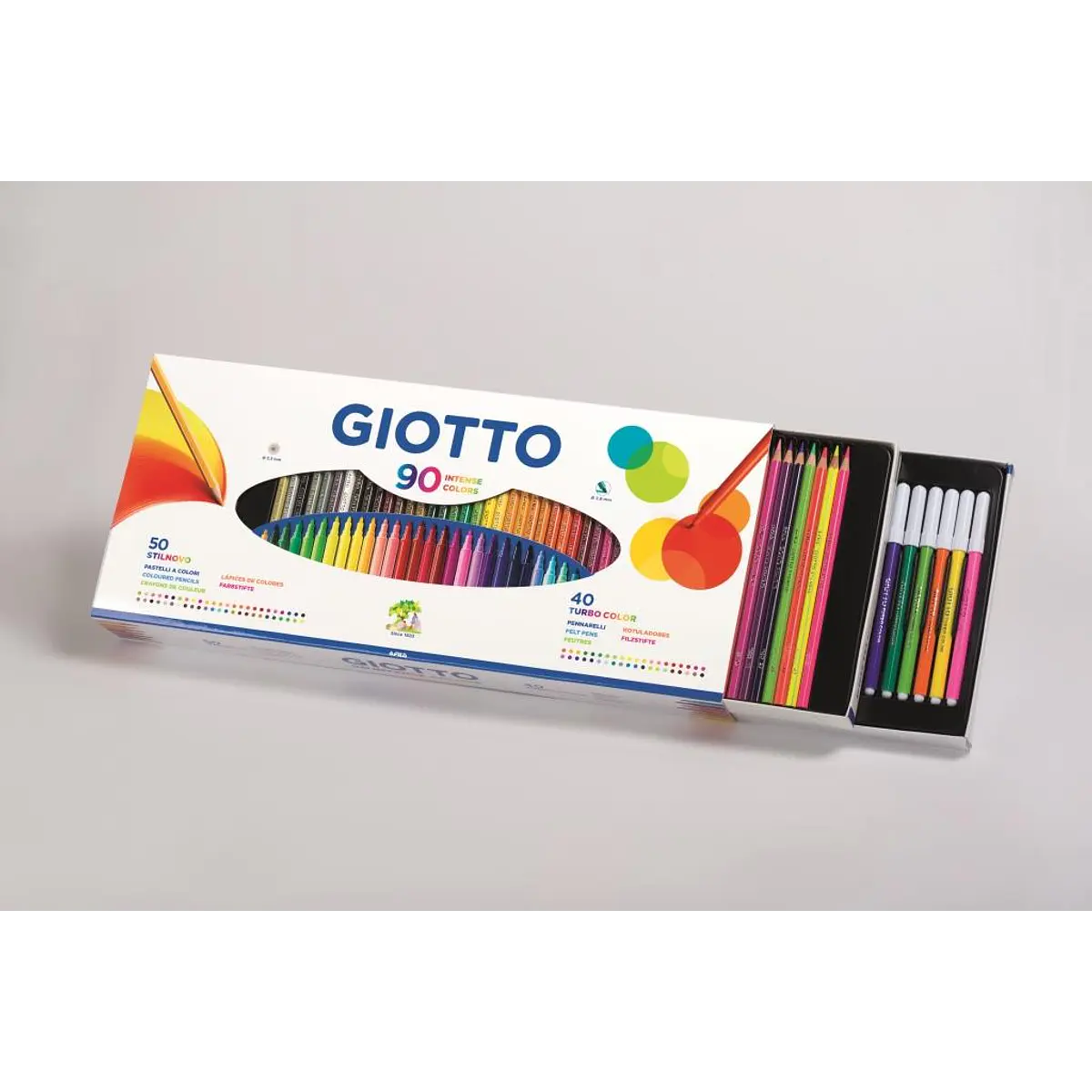 Giotto Stilnovo Acquarell Lápices de Colores Acuarelables, Estuche