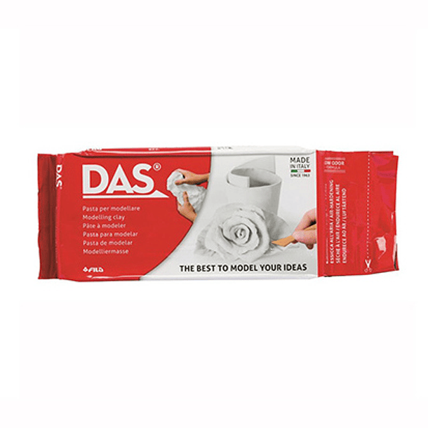 Cerámica en Frío Das 1 kg Blanca 1