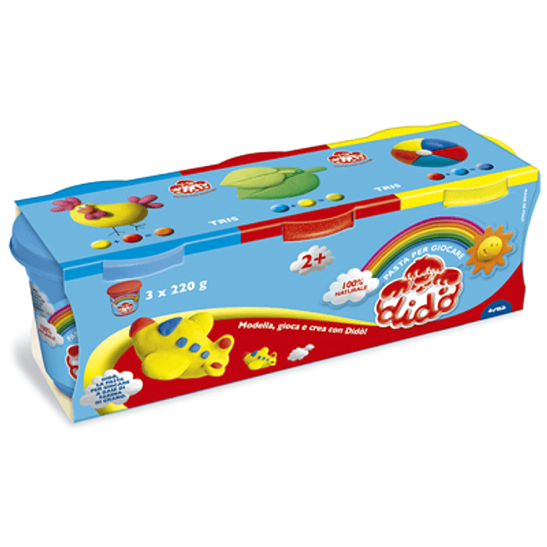 Dido Pote x 220 g Colores Surtidos 3