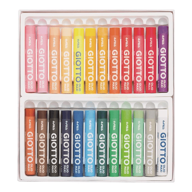 Pastel Graso Giotto Olio x 24 Colores  2