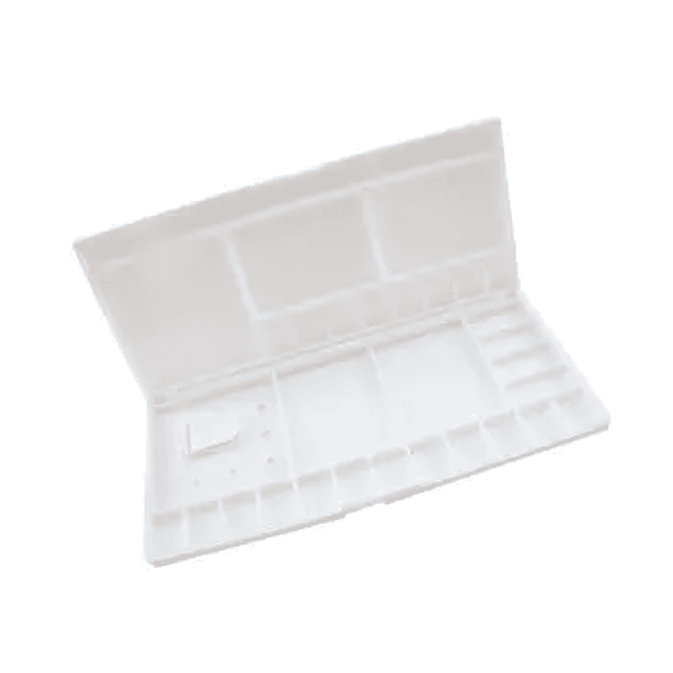 Paleta Plastica con Tapa 34x14cm  