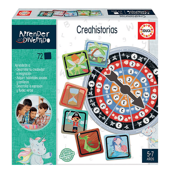 Aprender Divertido Crea Historias (5-7 años) 