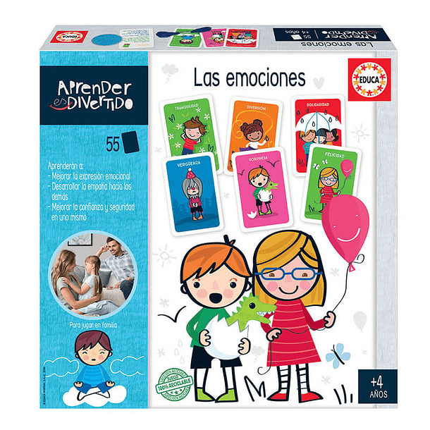 Aprender es Divertido +4 Las emociones 