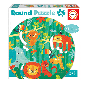 Puzzle 28 Piezas La Selva 48cm (+3 años)