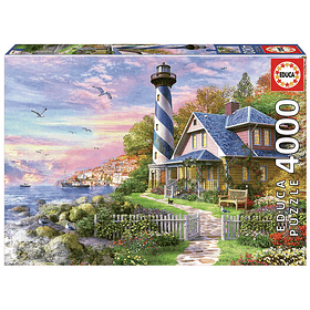 Puzzle 4000 pzas Faro en Rock Bay