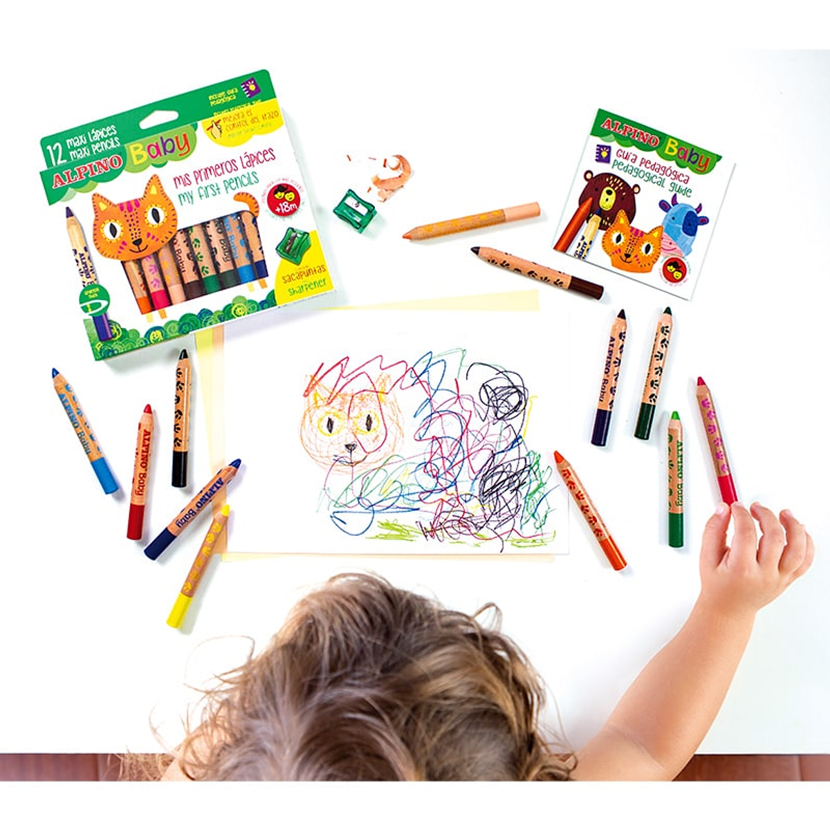 Libro Lettering Para Niños - Dibujo Y Actividades + Lápices