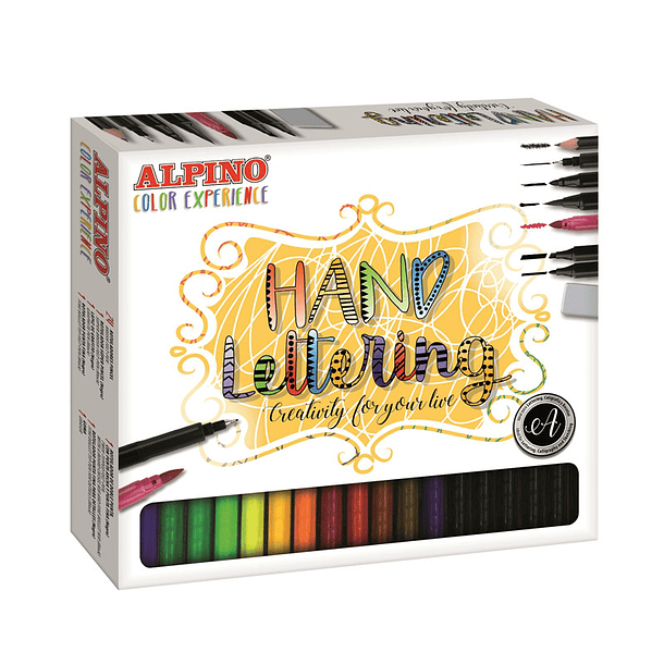 Set Alpino Rotuladores Hand Lettering  1