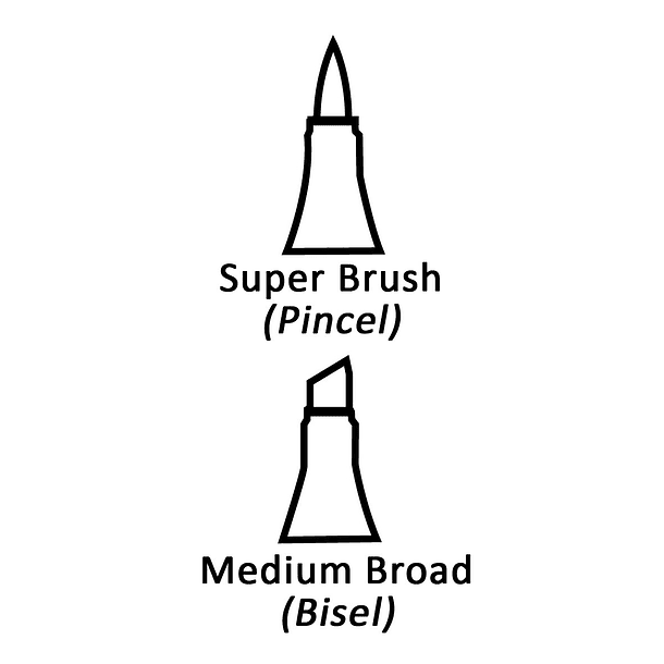 Marcador Copic Ciao Brillantes Set 6 Unid 4