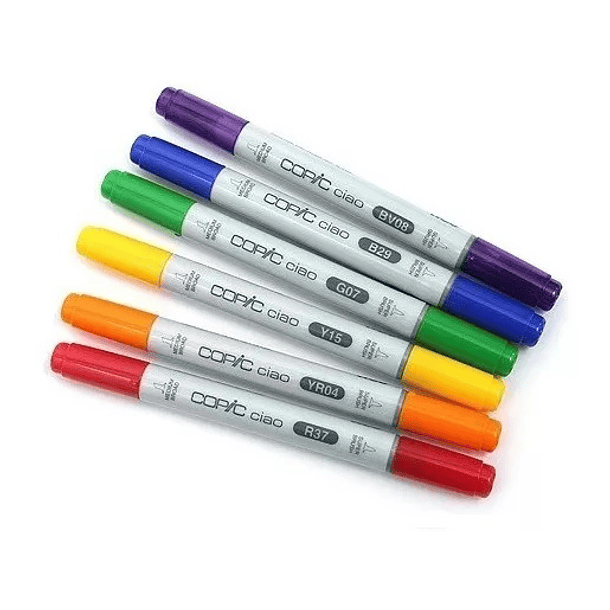 Marcador Copic Ciao Primario Set 6 Unid 2