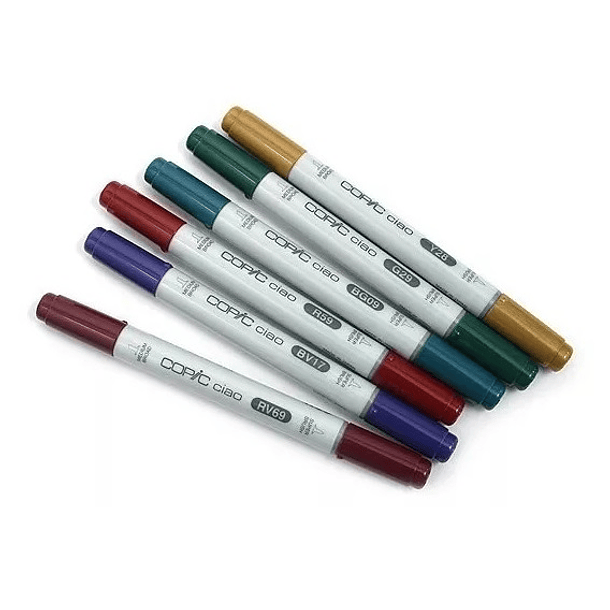 Marcador Copic Ciao Tonos Joya Set 6 Unid 2