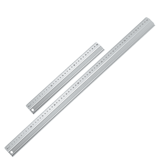 Regla de aluminio perfil de corte y antideslizante 