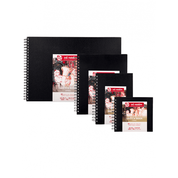Sketchbook Espiral 110gr 80 Hojas 1