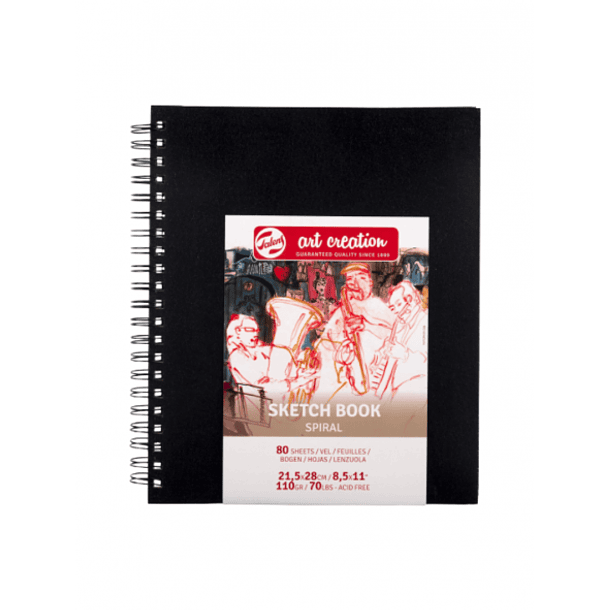 Sketchbook Espiral 110gr 80 Hojas 4