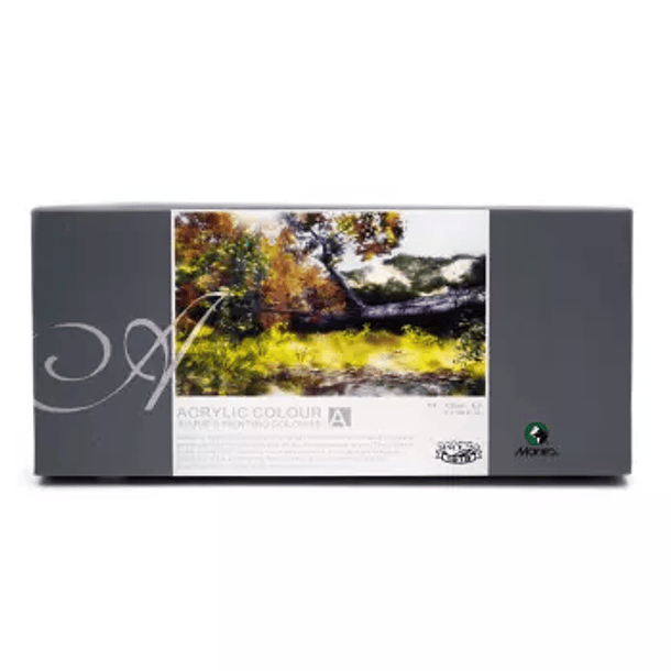 Acrilicos 12 Colores 12ml  1