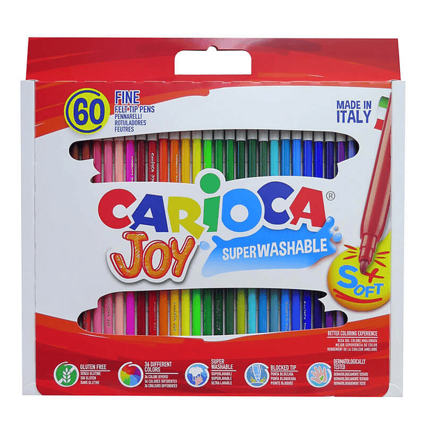Plumones Joy 60 unidades 