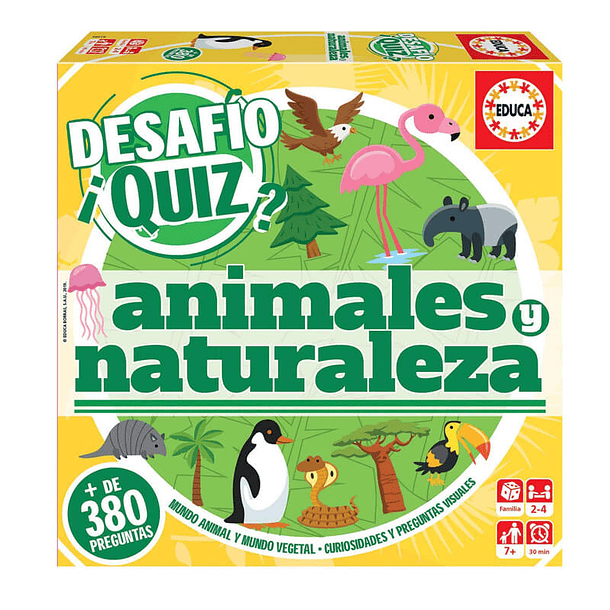 Desafio Quiz Animales y Naturaleza  