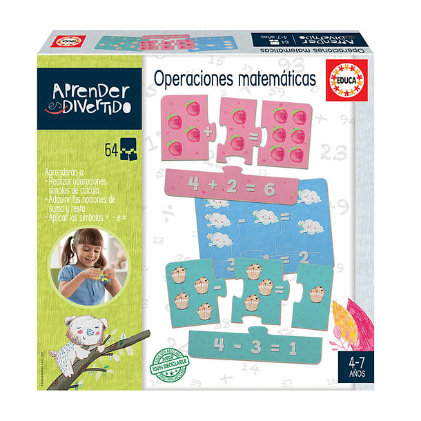 Aprender es Divertido -Operaciones Matematicas (4-7 años) 