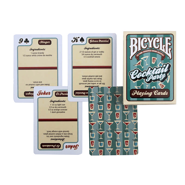 Naipe Bicycle Cocktail Party 