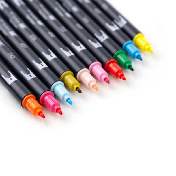 Dual Brush Pen Set 10 Colores Celebration  4