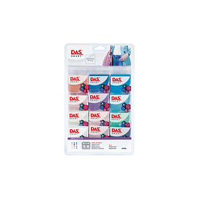 Arcilla Polimérica Das Smart 28.5gr. 12 Colores Pastel