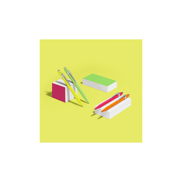 Bolígrafos Caran d'Ache 849 Popline Fluor 6