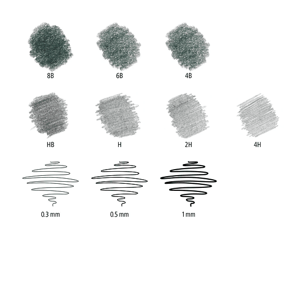 Set de Dibujo Sketchin 12 Piezas 4