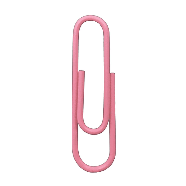 Clips Rosa Pastel 28mm. Display 120un  3