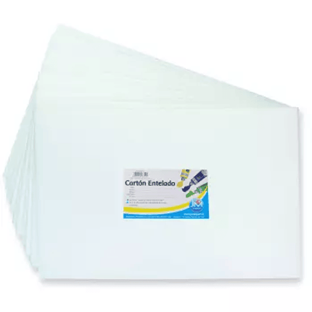 Carton Entelado para Pintar  