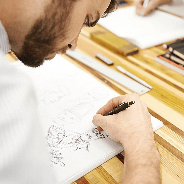 Portaminas Metálico Rotring Stylus 800+ (0.5 - 0.7) 4