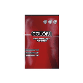 Block Prepicado Colon Oficio Perforado M7