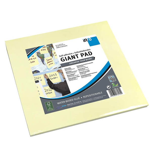 Notas Adhesivas Amarillas Gigantes  