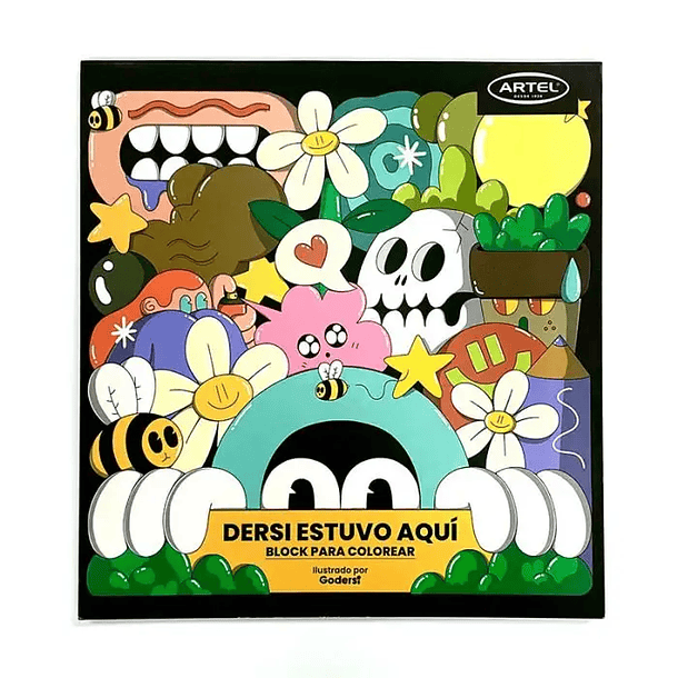Block Para Colorear Dersi Estuvo Aquí 1