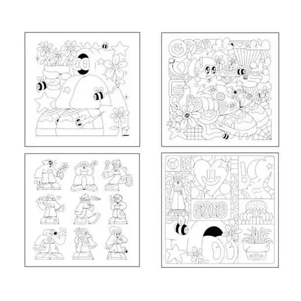 Block Para Colorear Dersi Estuvo Aquí 3