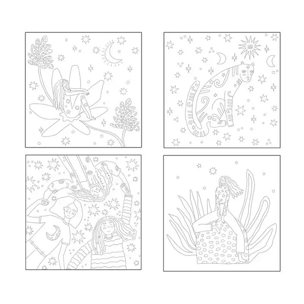 Block Para Colorear Mysticus 3