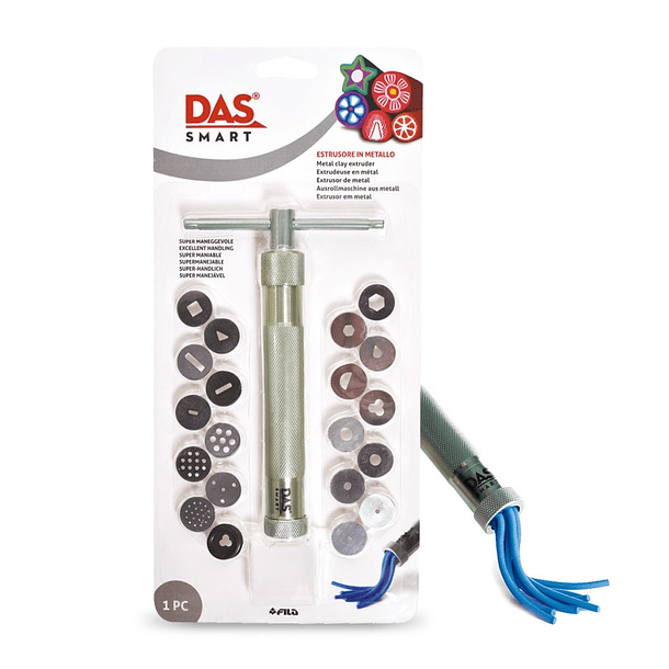 Extrusor Aluminio Das Smart +20 Discos Intercambiables  