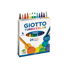 Marcador Giotto Turbo Color x 24 Colores