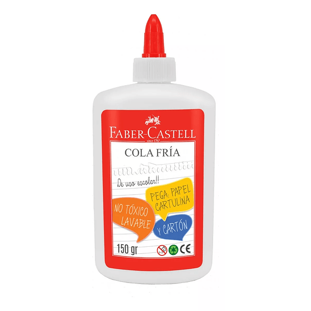 Pegamento Cola Fria Faber-Castell 150gr.  