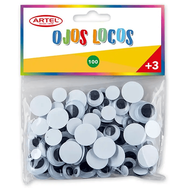 Ojos Locos Set 100 unidades Artel  