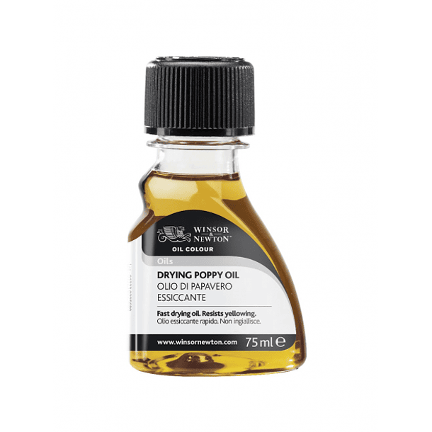 Aceite de Amapola Secante para Óleo Winsor & Newton 75ml 