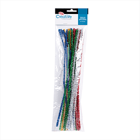 Varilla Chenille (Limpiapipa) color Metalizado Creative Set 25 un