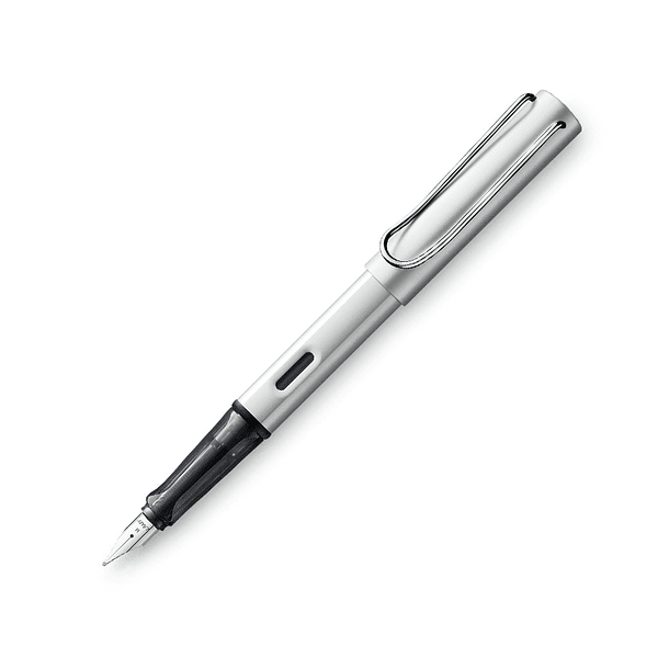 Pluma Fuente Lamy Al-Star Whitesilver Trazo M 2