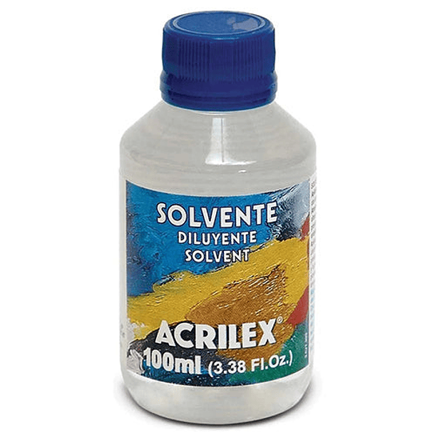 Solvente Diluyente Acrilex 100ml 